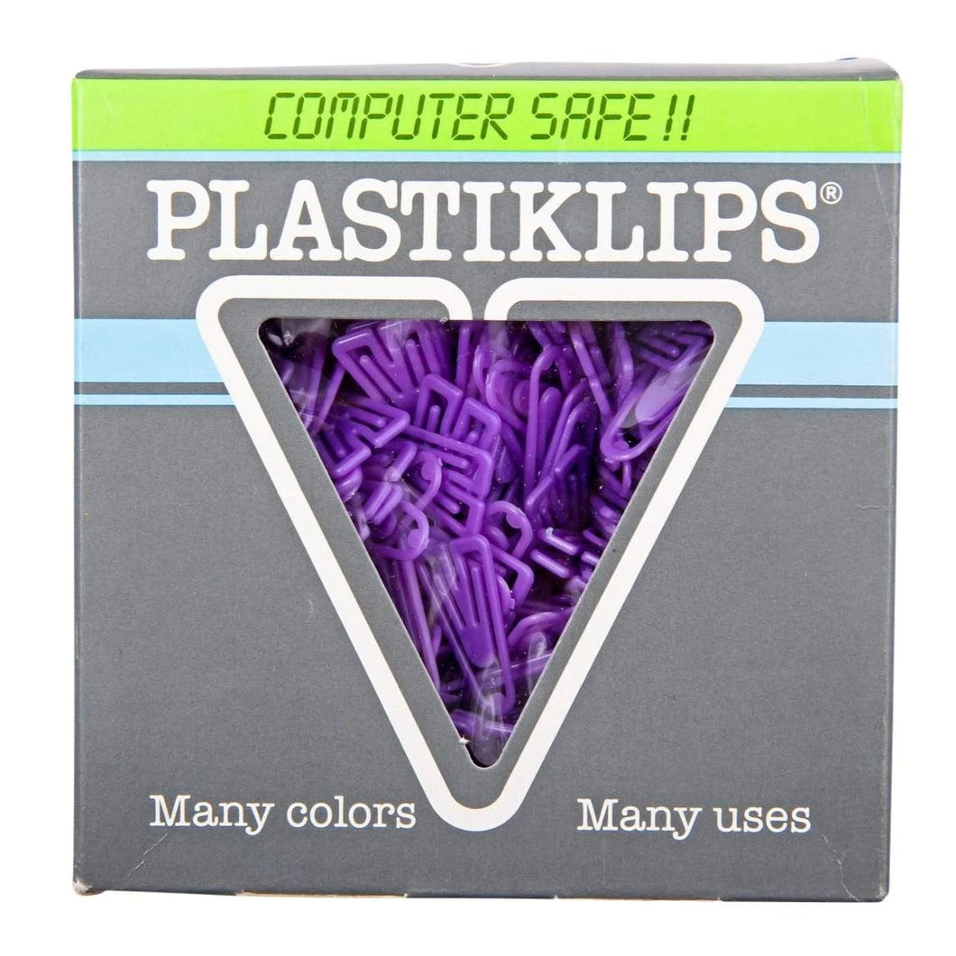 Small Plastiklips-PURPLE-LP-0214-Qty 6000-6 boxes of 1000