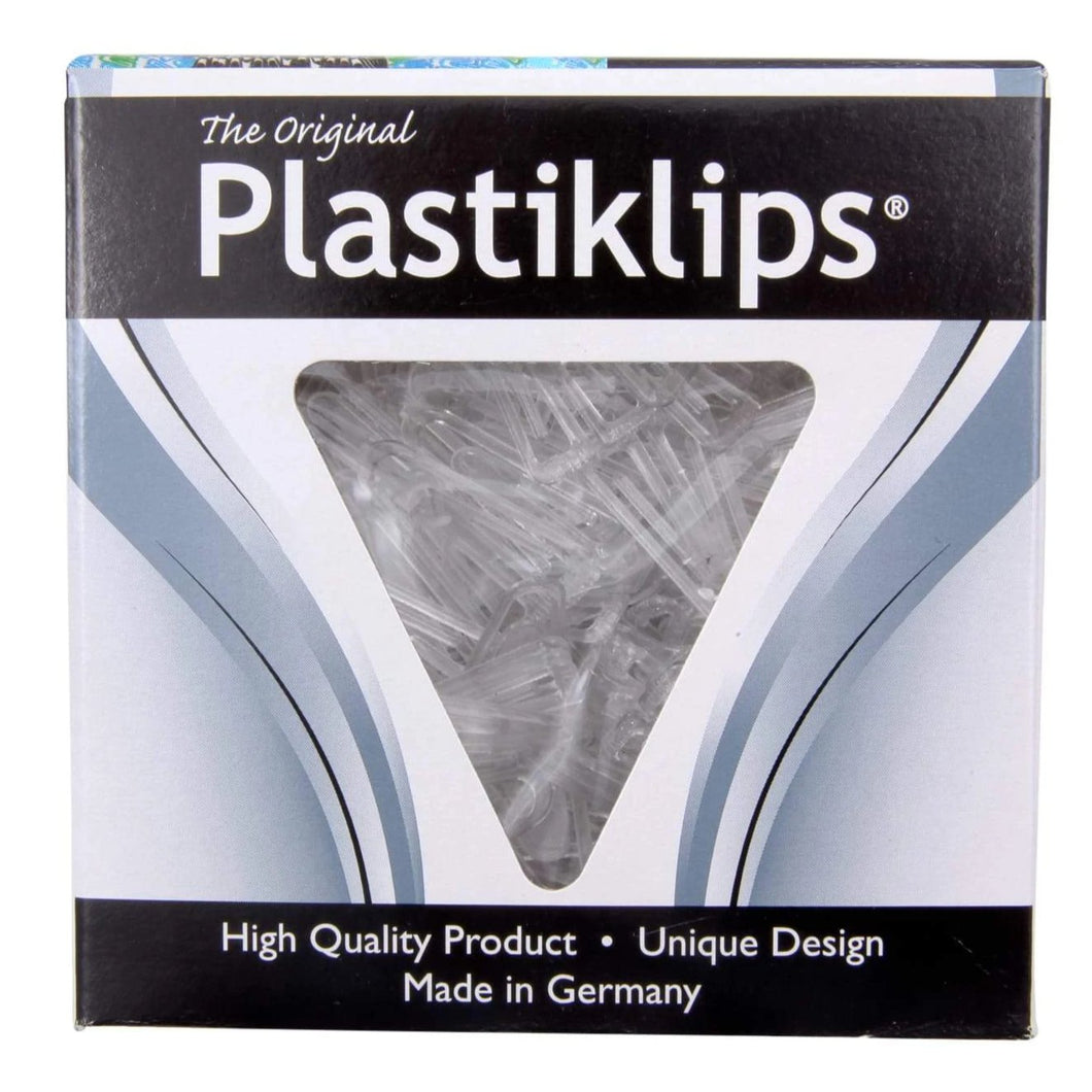 Medium Plastiklips-CLEAR-LP-0316-Qty 3000-6 boxes of 500