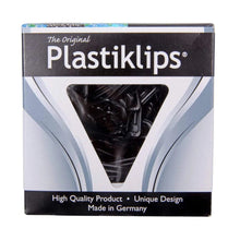 Large Plastiklips-BLACK-LP-0611-Qty 1200-6 boxes of 200