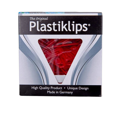 Large Plastiklips-RED-LP-0620-Qty 1200-6 boxes of 200